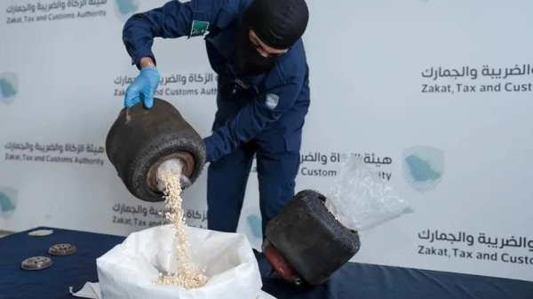 Saudi Customs foil attempts to smuggle over 922 kg of narcotics and 20 million drug pills in a year