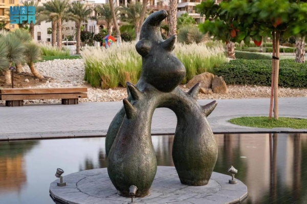 Historic Jeddah’s visual identity re-imagined through global art installations at Al-Arbaeen Lagoon