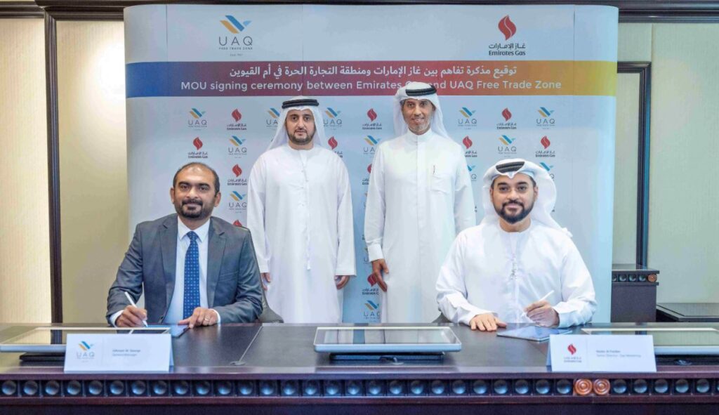 Emirates Gas signs MOU with UAQ Free Trade Zone Authority – Business – Energy