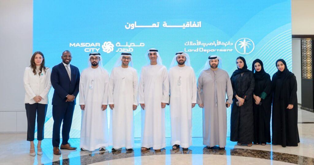 Dubai Land Department, Masdar City Sign Memorandum of Cooperation – Business – Economy and Finance
