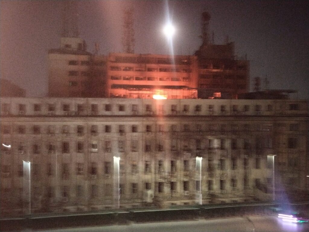 Fresh Fire Breaks Out at Ramses Telecom Building Days After Deadly Blaze