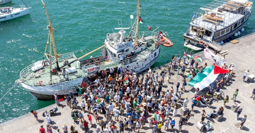Israel seeking to deport activists detained on Gaza-bound boat: NGO
