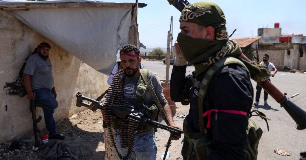 Syria tribes clash with Druze fighters near Sweida: combatants, monitor