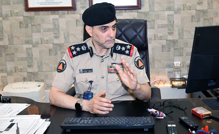 Civil Defense to modernize equipment, expand training for emergency preparedness: Brigadier-General Al-Shatti
