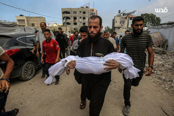 LIVE BLOG: Lone Fighter Blows Up Tank as Israel Carries Out Massacre in Shati – Day 645