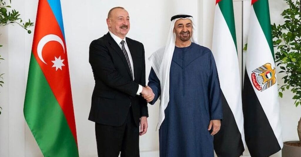 UAE, Azerbaijan sign trade deal as officials meet in Abu Dhabi for Armenia peace talks