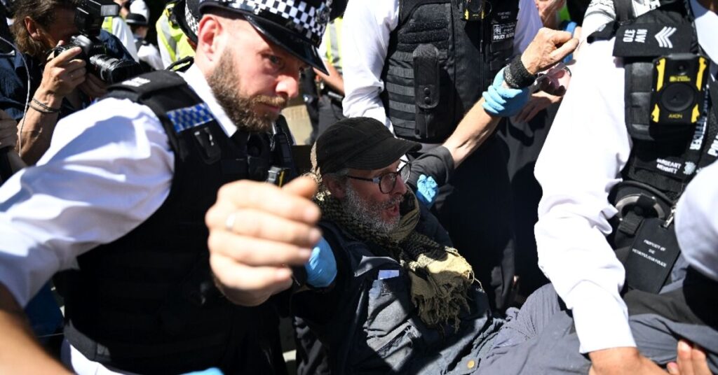 Police arrest scores more Palestine Action supporters