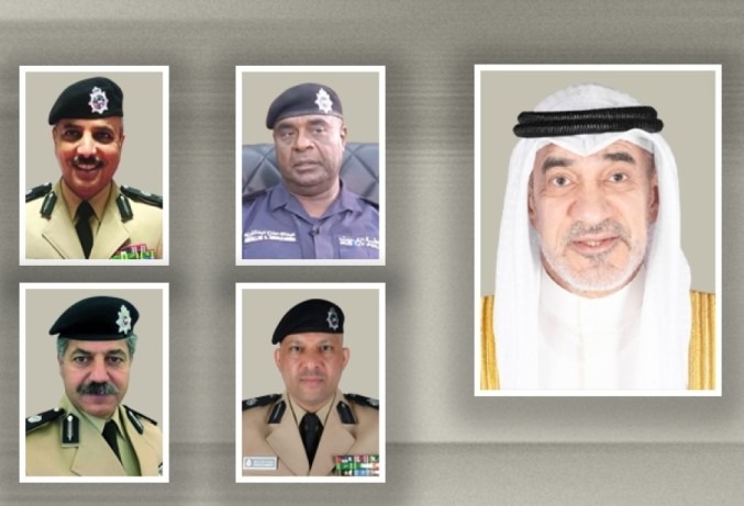 Four senior Interior Ministry officials retire after distinguished service