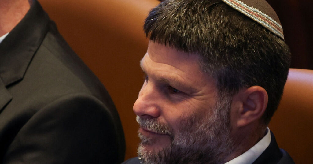 Israel’s Smotrich approves settlement splitting East Jerusalem from West Bank
