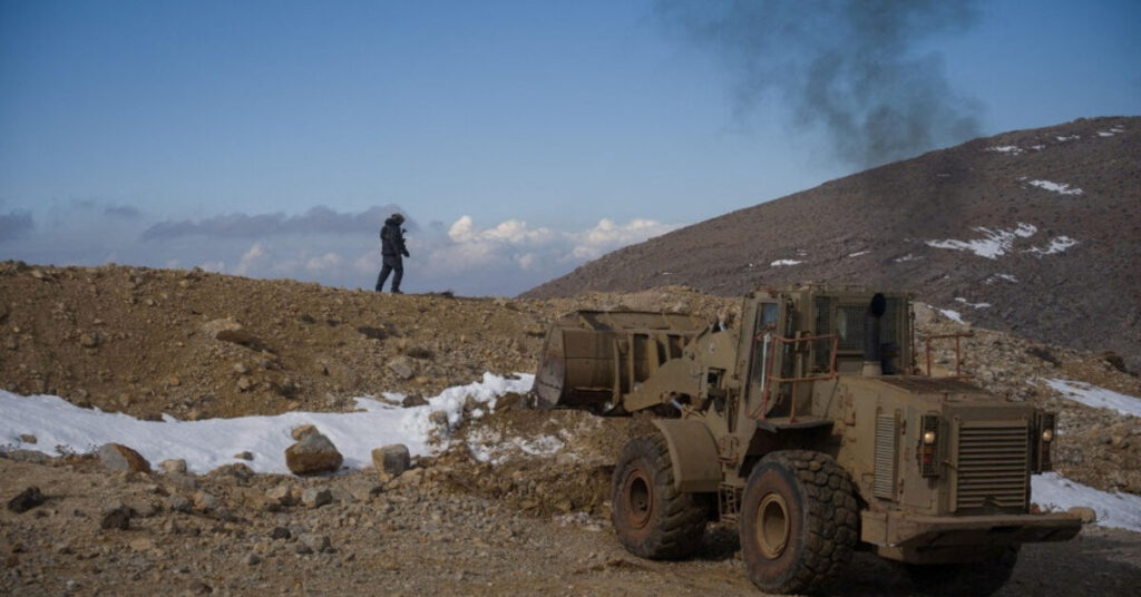 Syria says Israel takes some territory around Mount Hermon despite talks