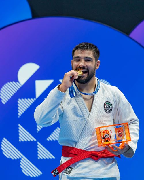 Three medals for UAE jiu-jitsu champions at World Games Chengdu 2025