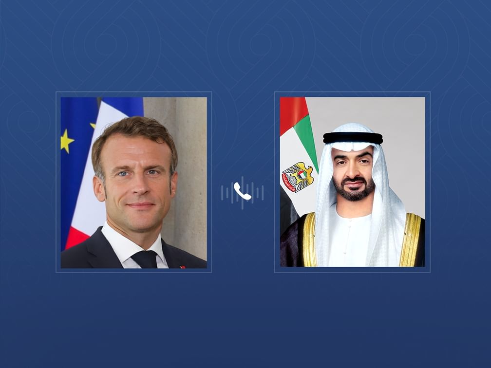 UAE and French Presidents Hold Phone Call on Regional Developments – UAE
