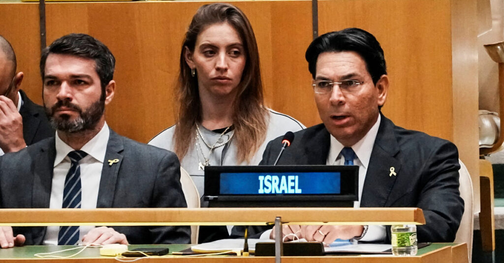 UN overwhelmingly endorses declaration on two-state solution for Israel, Palestinians