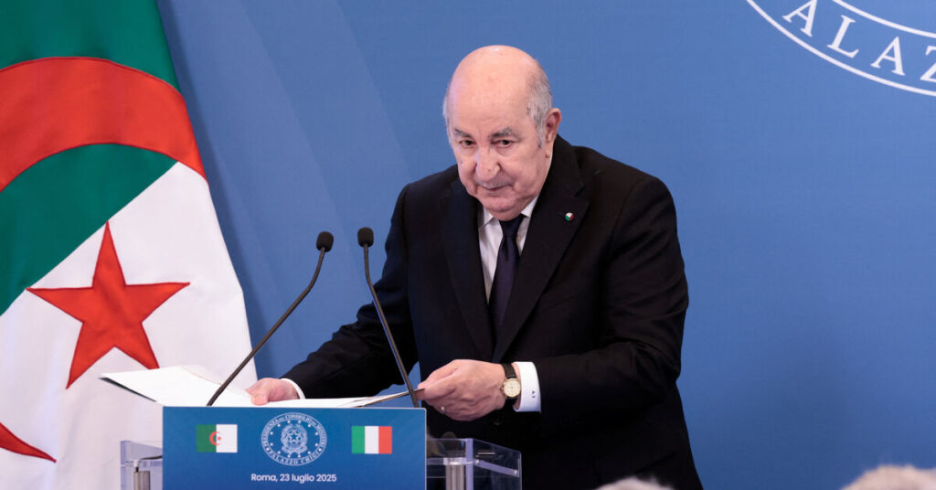 Algerian president appoints new prime minister and energy minister