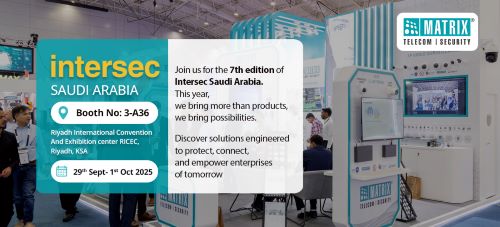 Matrix Comsec to Debut Advanced Biometric Security Solutions at Intersec Saudi Arabia 2025 Amid Kingdom’s Vision 2030 Push