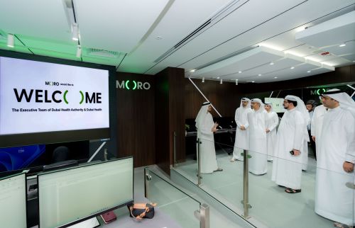 A High-Level Delegation from Dubai Health Authority and Dubai Health Visits Moro Hub to Explore Its Advanced Digital Infrastructure and Smart Healthcare Solutions