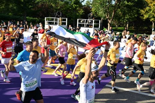 Closing of the 2025 Huairou Great Wall Marathon & the Zayed Charity Run with nearly 17,000 Participants from Around the World