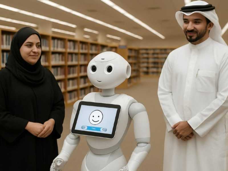 Kuwait’s libraries to go smart by 2028 with robots serving visitors
