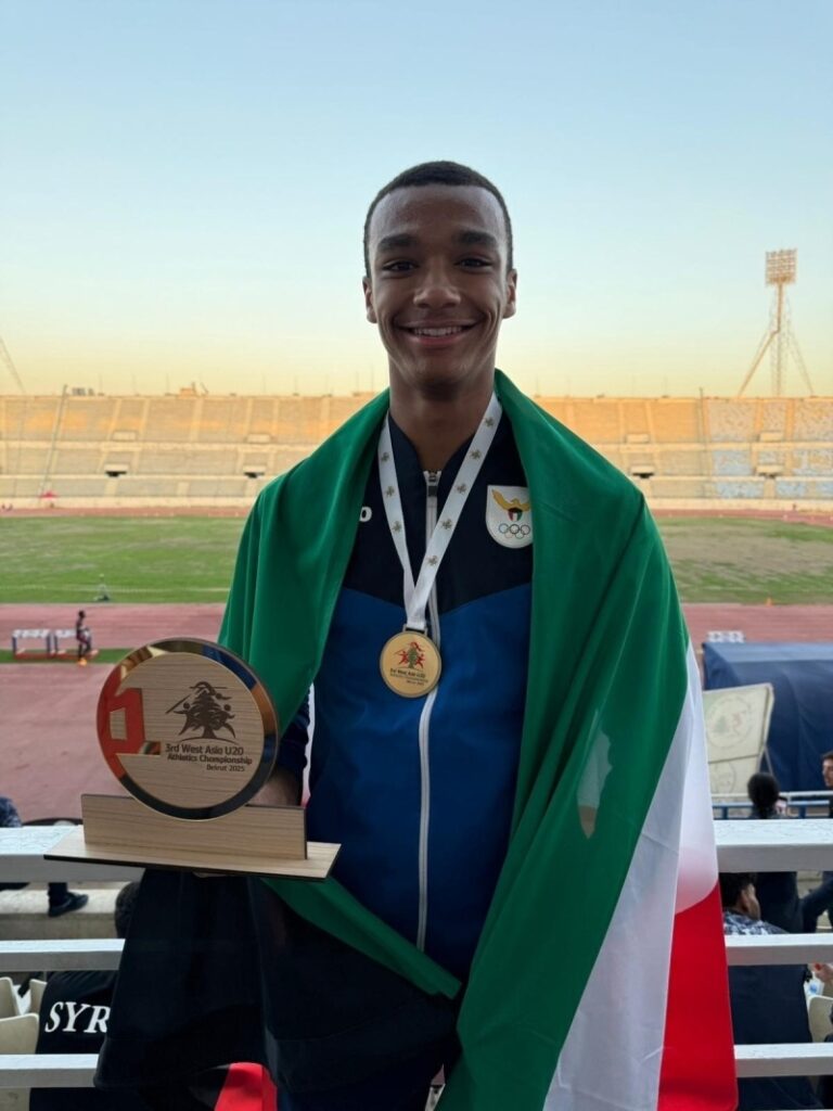 Kuwait wins five medals at West Asian Youth Athletics Championship in Beirut