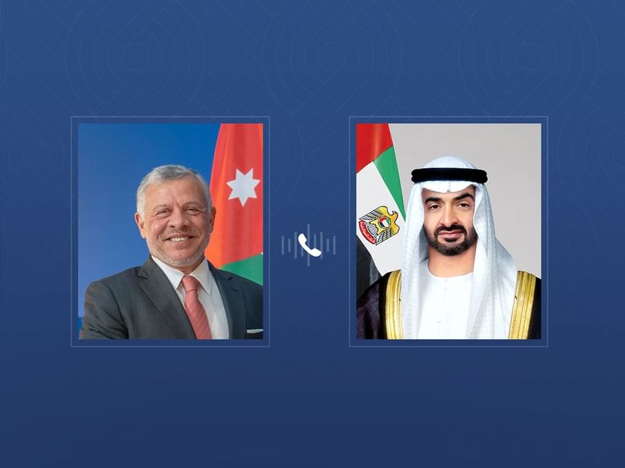 UAE President and Jordanian King Hold Talks on Regional Developments – UAE