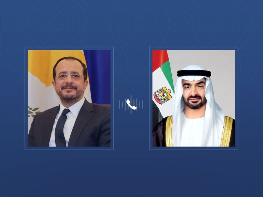 UAE and Cyprus Presidents Hold Talks on Regional Developments – UAE