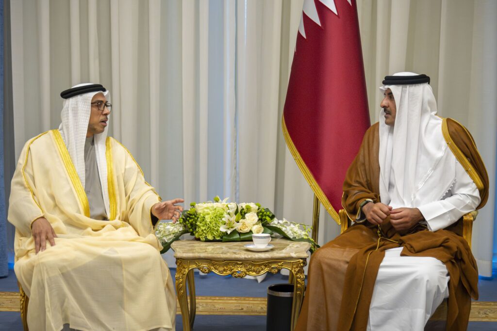Mansour bin Zayed and Emir of Qatar Hold Meeting in Sharm El-Sheikh – World