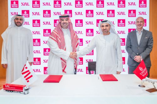 “SAL” and “Emirates SkyCargo” Renew Partnership to Enhance Ground Handling and Cargo Services in the Kingdom