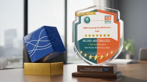 Mohammed Bin Rashid Housing Establishment Wins the International Best Practice Award 2025 and Achieves the Global 7-Star Rating
