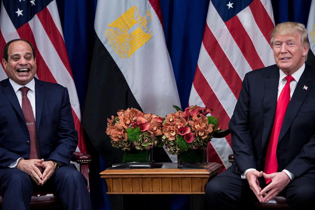 Egypt Awards Trump Highest State Honour ‘Collar of the Nile’