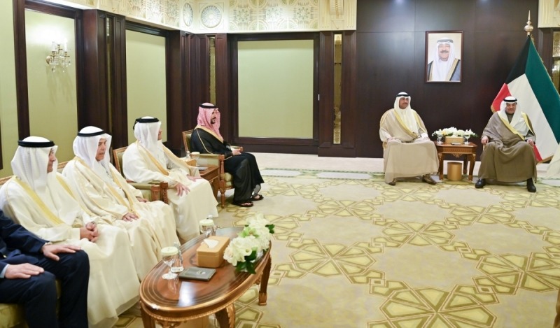 Crown Prince receives GCC Defense Ministers during Joint Defense Council Meeting