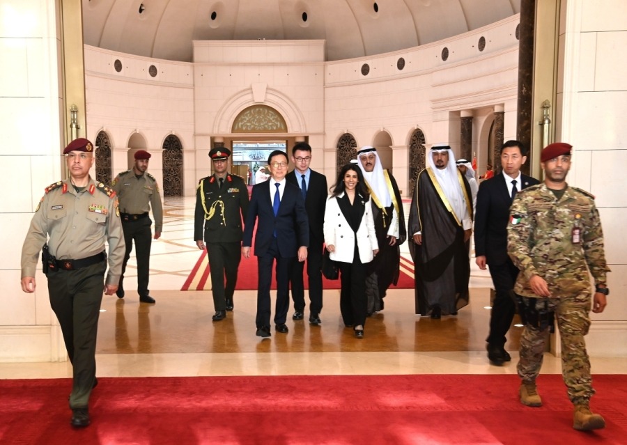 Chinese Vice-President Han Zheng arrives in Kuwait on official visit
