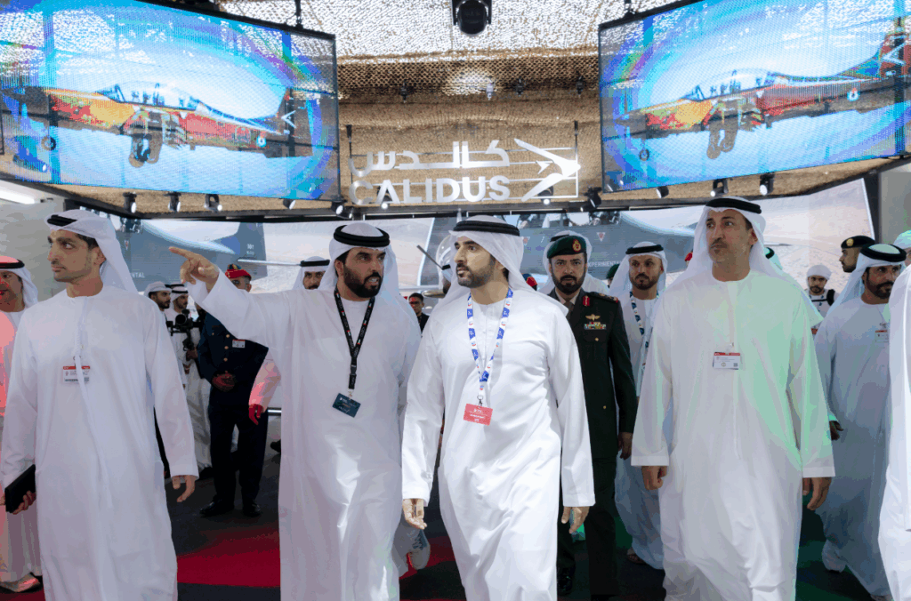 Hamdan bin Mohammed Commends UAE-Built Calidus B- 250 Aircraft – Business – Economy and Finance