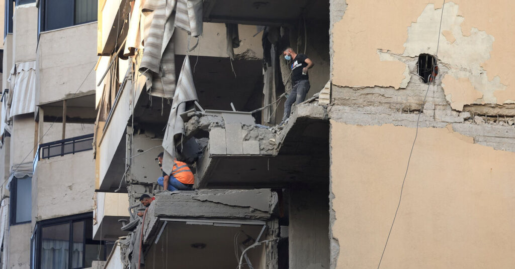Israeli military says it struck Hezbollah militant in Beirut’s southern suburbs