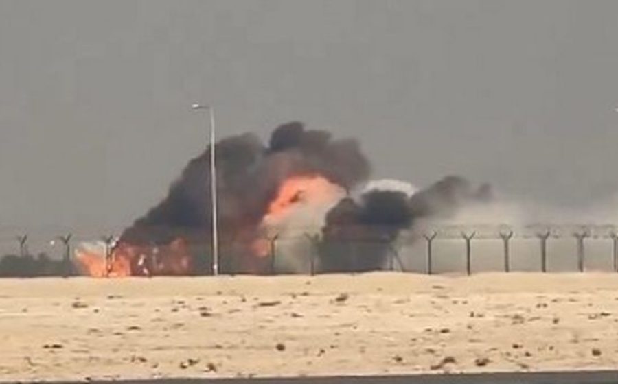 Fighter Jet Crashes During Final Day Demo at Dubai Airshow