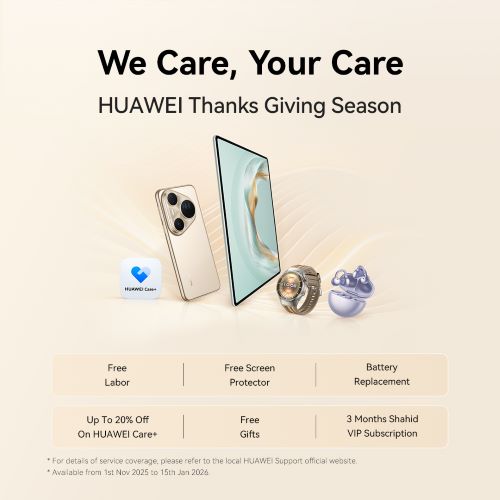 Huawei Brings Peace of Mind This Festive Season with the 2025 Service Giving Season in the UAE