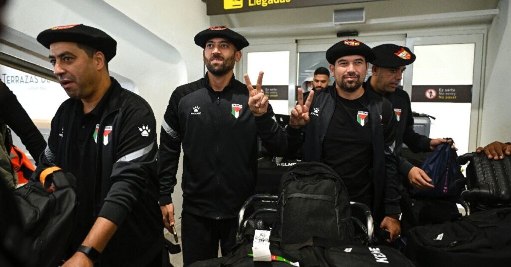 Palestinian national team on ‘mission’ for peace in Spain visit